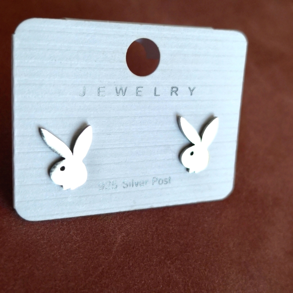 New 💕 earrings. Playboys  .bunny Gift